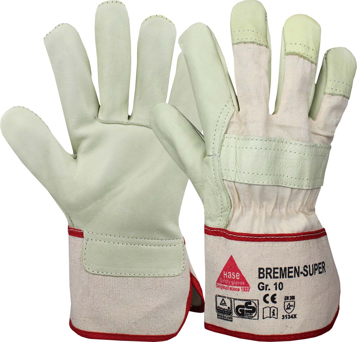 HASE Arbeitshandschuh "Bremen-Super" Nr. 293000, VPE: 12 PA