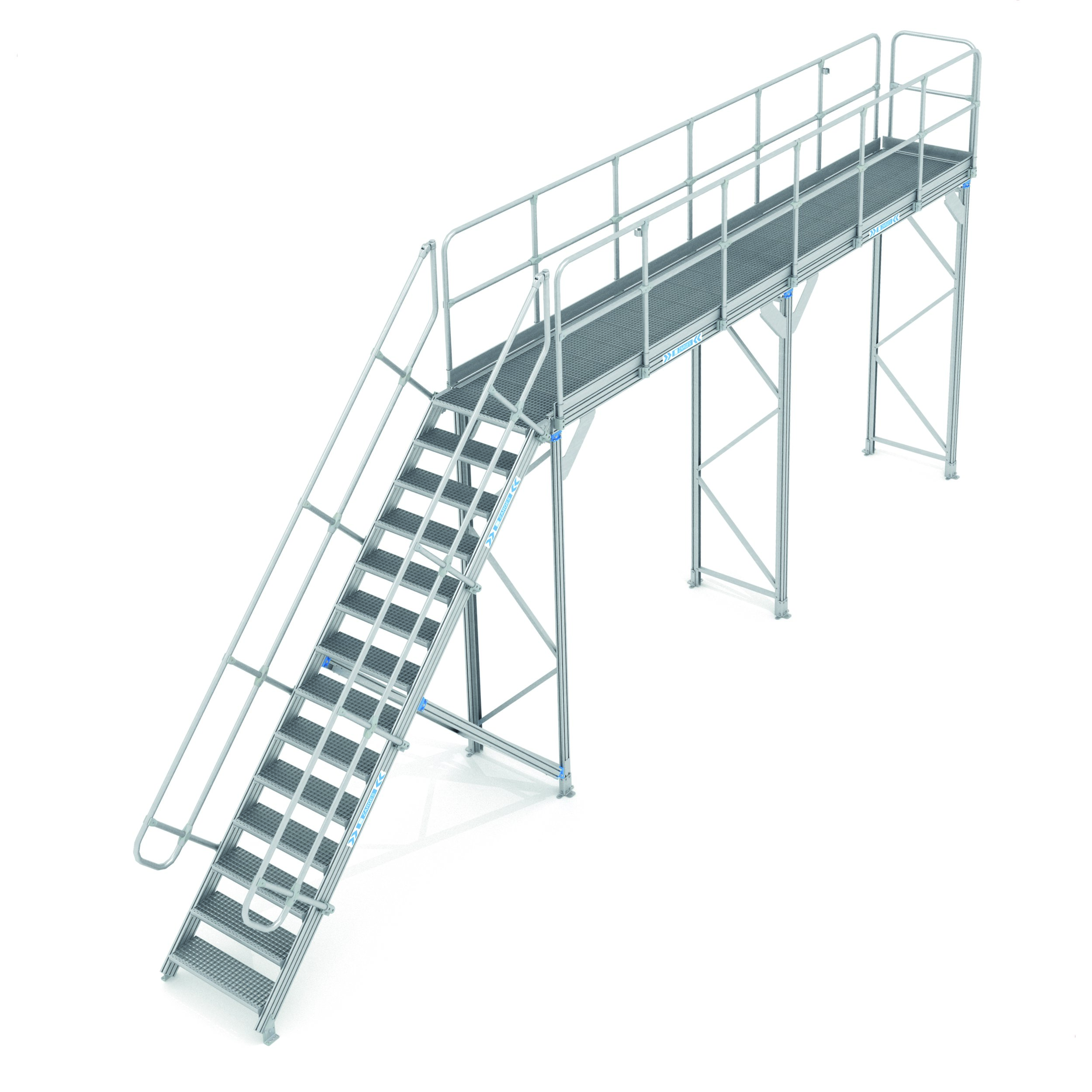 ZARGES Basismodul Enteisungsbühne mit Treppe