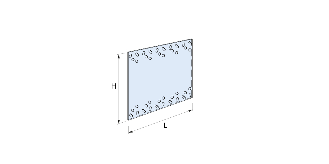 Halfen Flachanker 1,5 mm 5301 SP-FA-1-175-120-A4