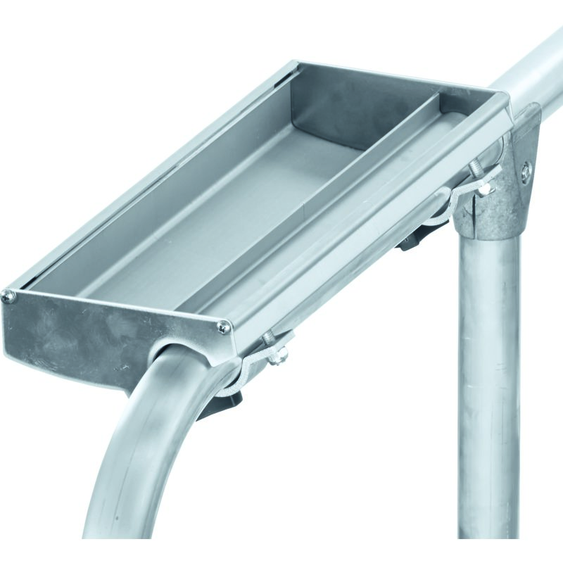 ZARGES Ablageschale, klein für Geländerrohr 36-40 mm