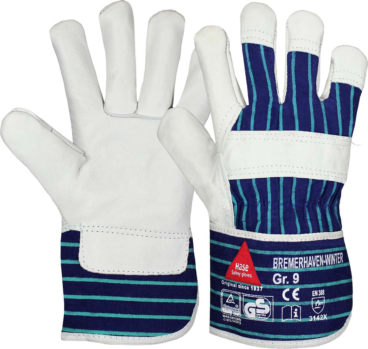 HASE Winter-/Arbeitshandschuh "Bremerhaven-Winter" Nr. 292100, VPE: 12 PA