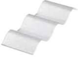 Acrylglas-Wellplatten C-Struktur farblos 3 x 2000 x 1045 mm 76/18
