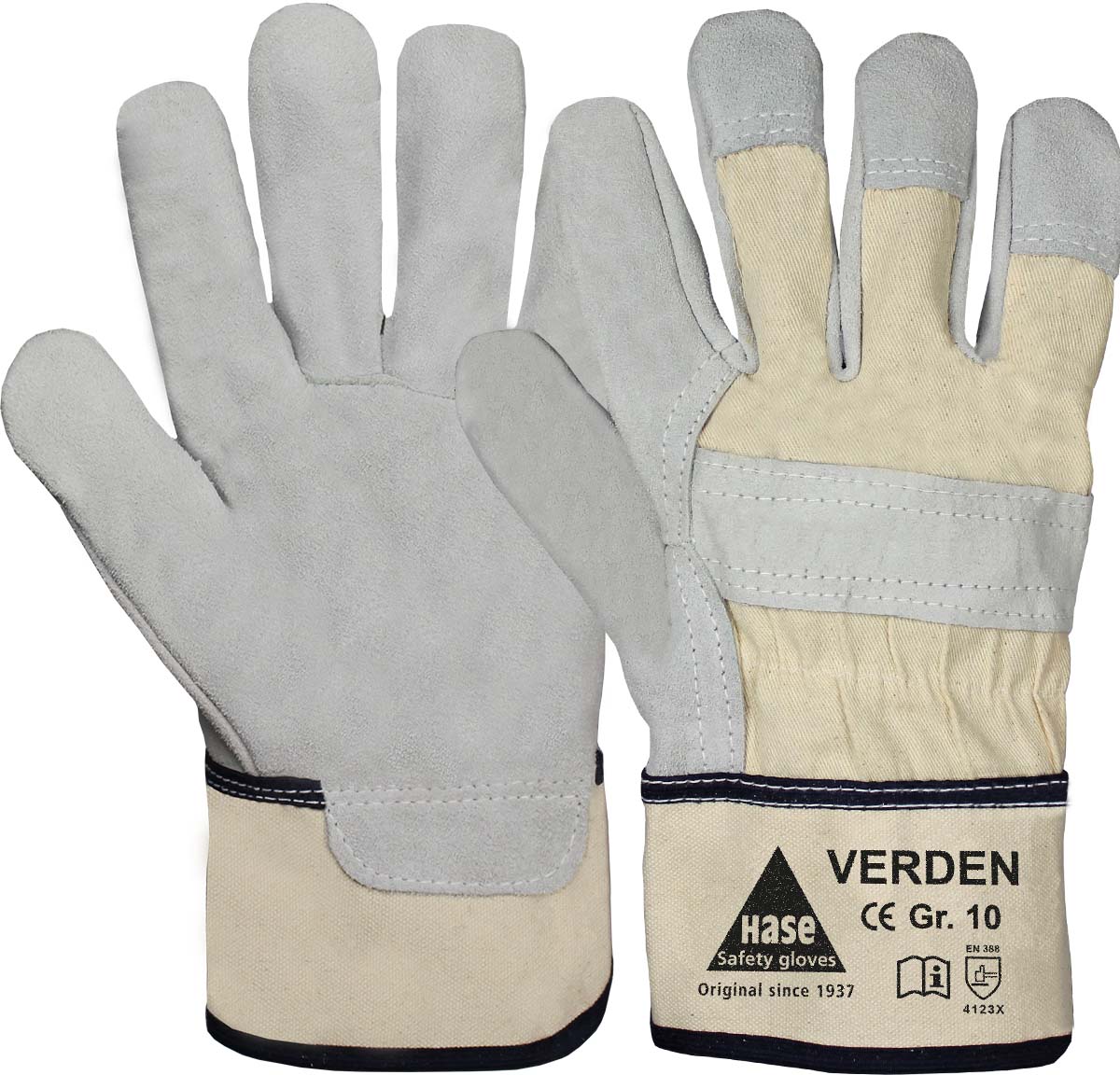 HASE Arbeitshandschuh "Verden" Nr. 211400, VPE: 12 PA