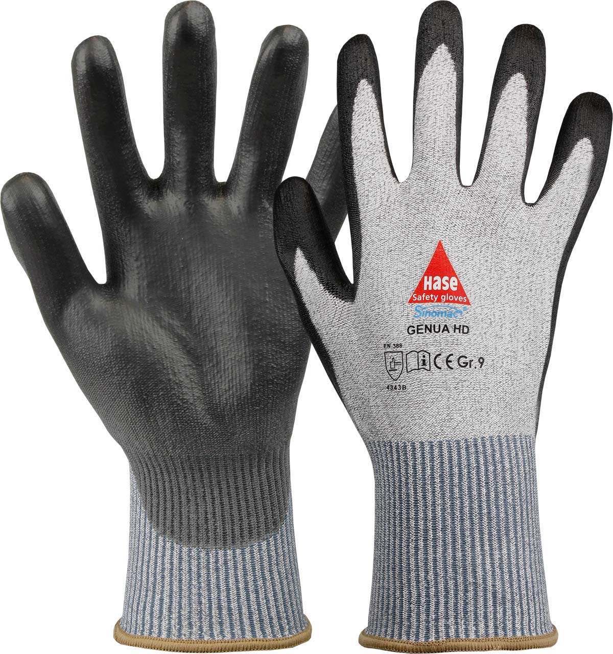 HASE Sicherheitshandschuh "Genua HD" Nr. 508530G, VPE: 10 PA
