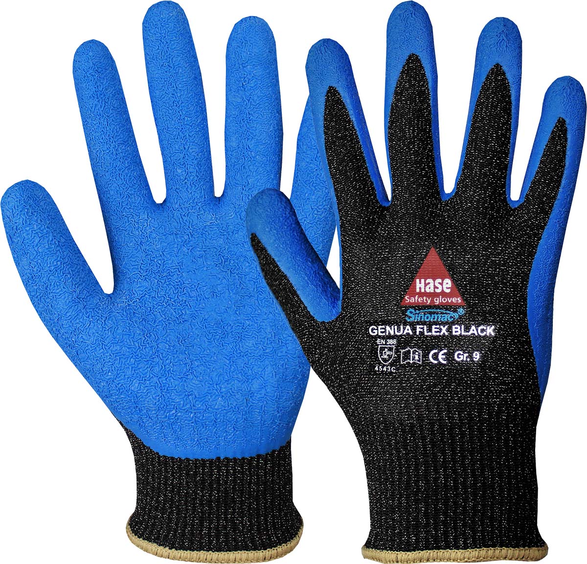 HASE Montagehandschuh "Genua Flex Black" Nr. 508508, VPE: 10 PA