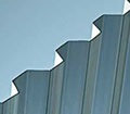 Polycarbonat Trapez-Wellplatte 76/18 1,1 mm, farblos