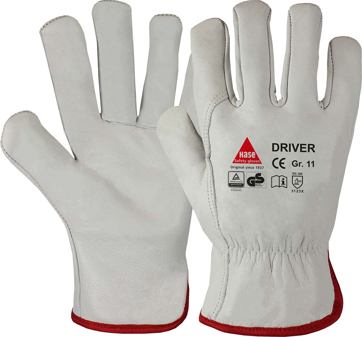 HASE Montagehandschuh "Driver" Nr. 850510, VPE: 12 PA