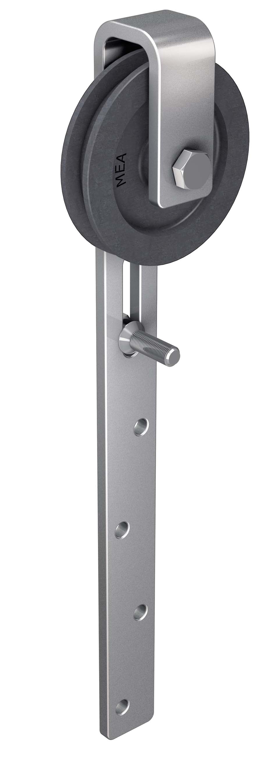 MEA Schiebetorrolle mit fvz Bügel 105 mm