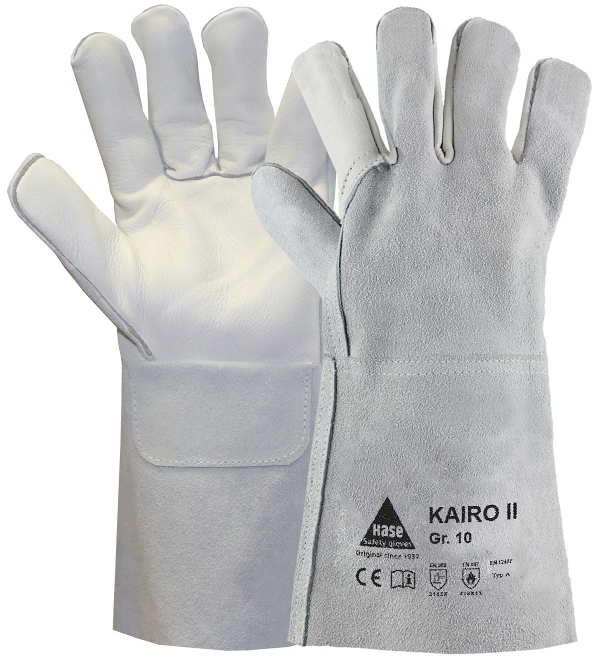 HASE Schweißerhandschuh "Kairo II" Nr. 296000, VPE: 6 PA