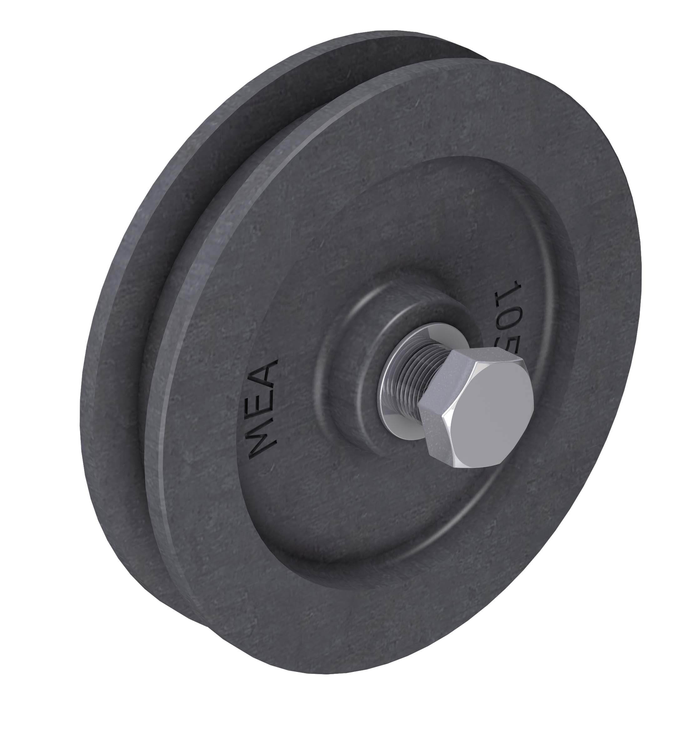 MEA Schiebetorrolle lose 105 mm
