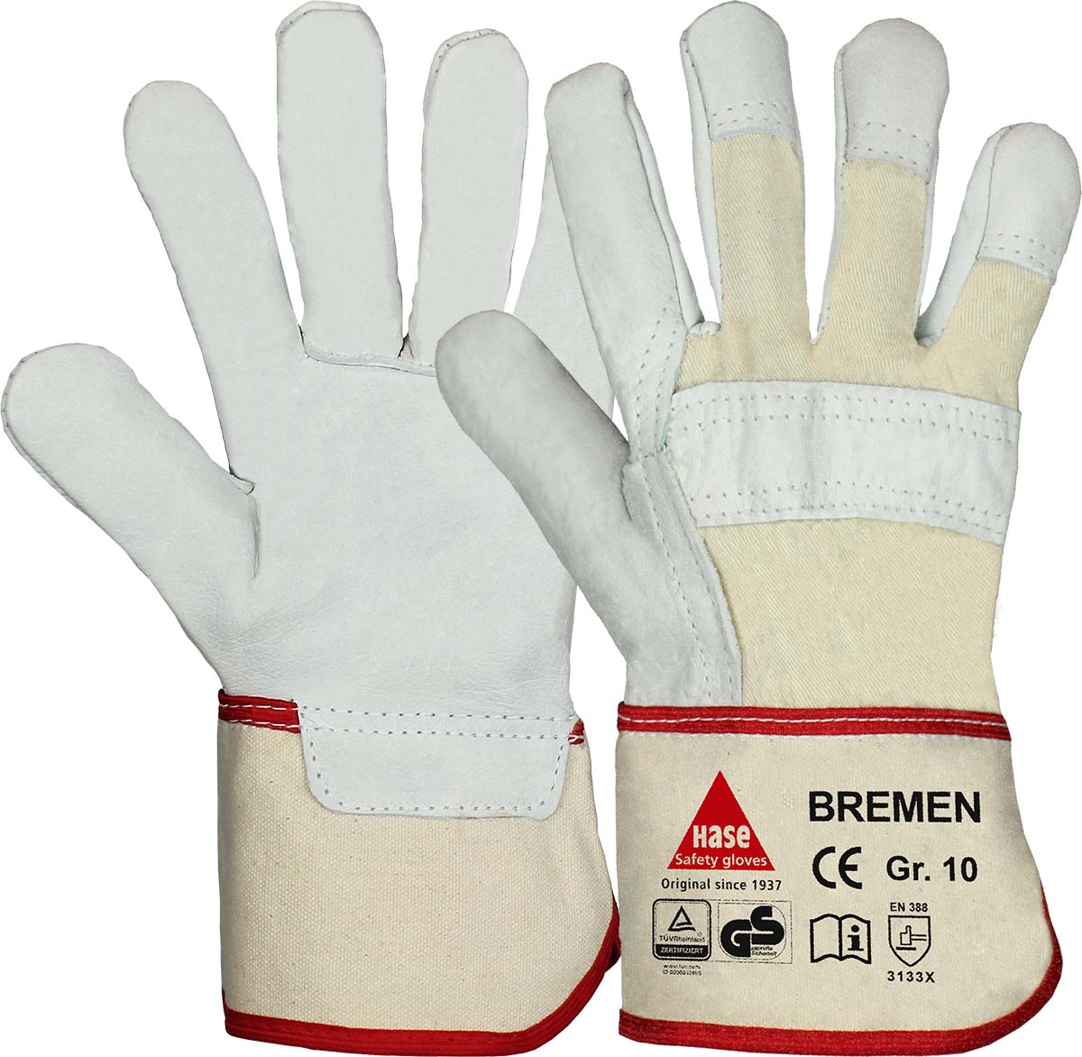 HASE Arbeitshandschuh "Bremen" Nr. 291000, VPE: 12 PA
