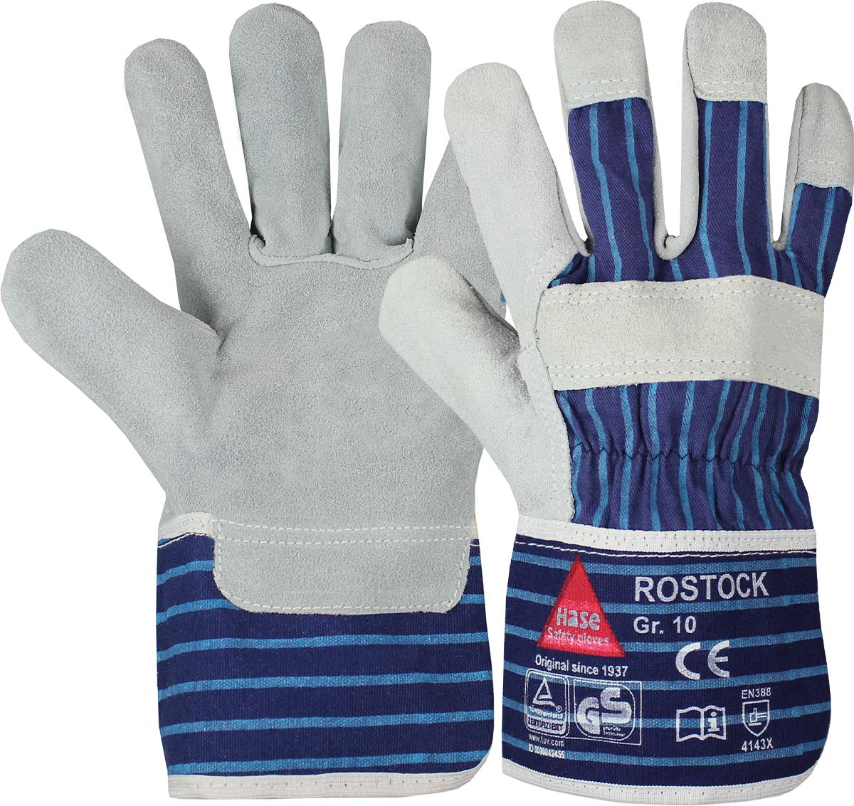 HASE Arbeitshandschuh "Rostock" Nr. 212150, VPE: 12 PA