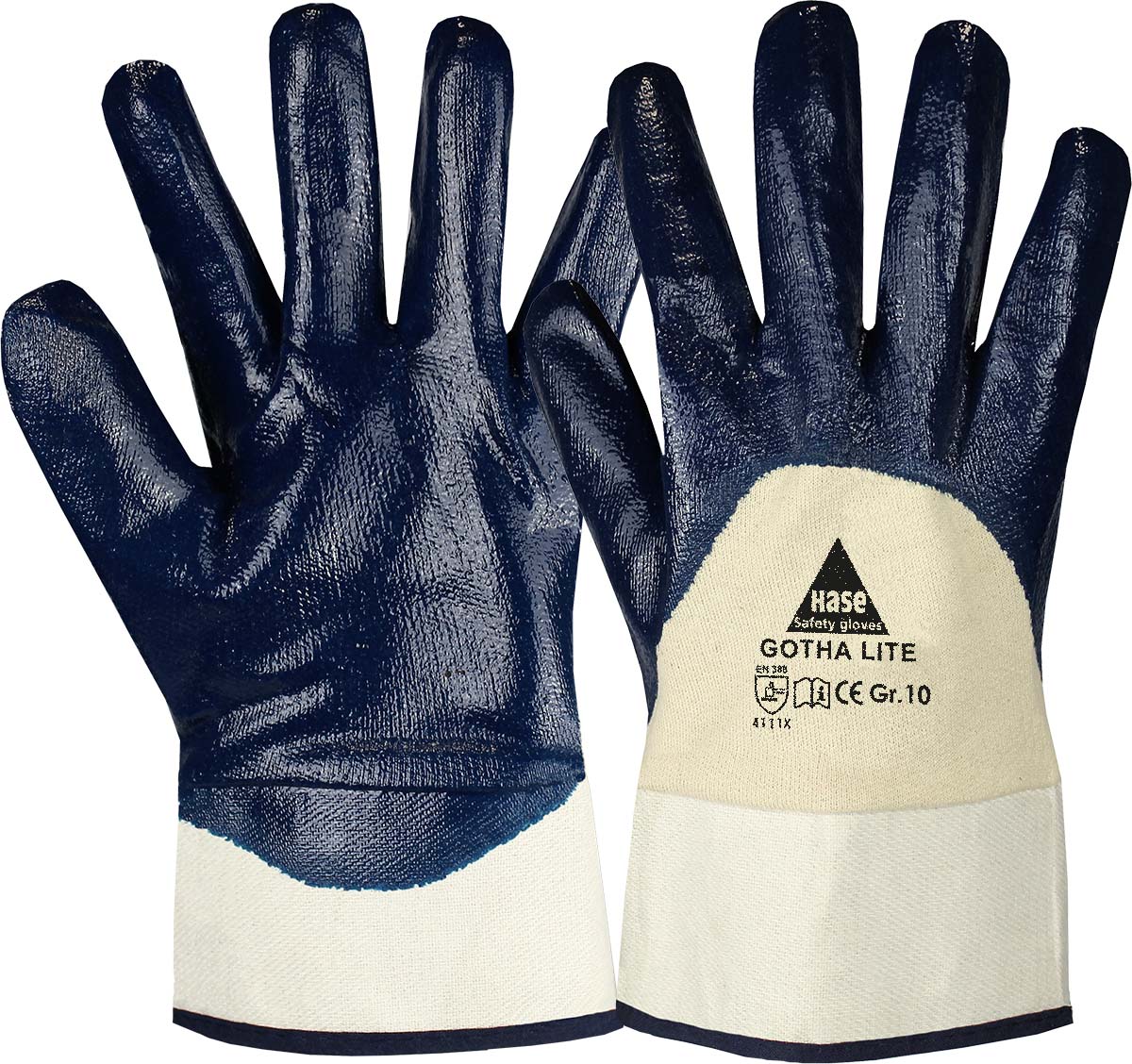 HASE Nitril-Arbeitshandschuh "Gotha Lite" Nr. 903200, VPE: 12 PA