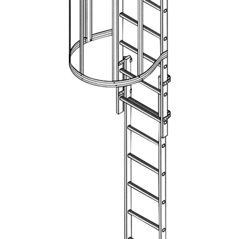 ZARGES LM-Fluchtleiter Fallhöhe ca. 2,50 m