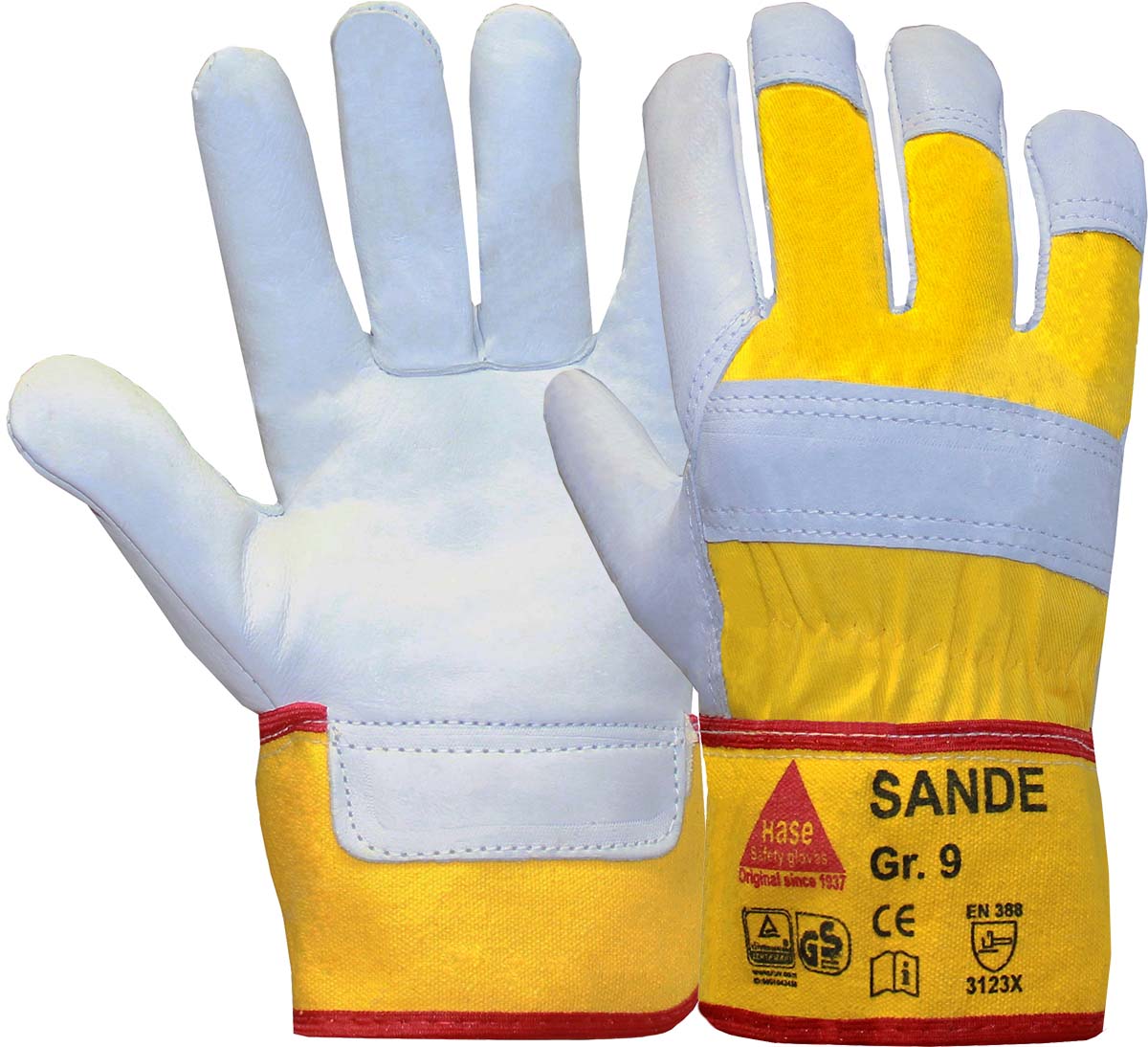HASE Arbeitshandschuh "Sande" Nr. 292002, VPE: 12 PA